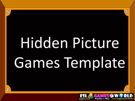 Ppt Hidden Picture Games Template Powerpoint Presentation Free
