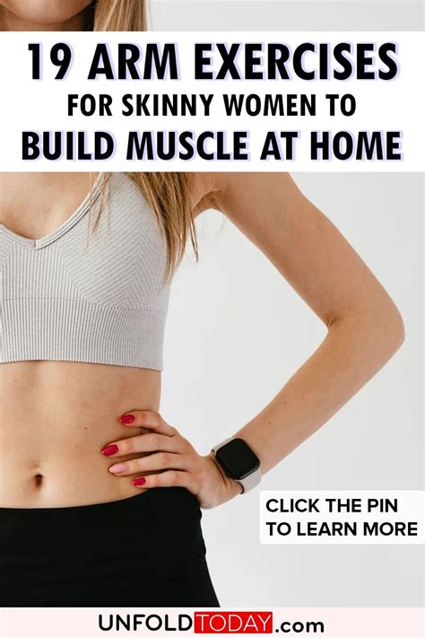 19 Fitness Exercises For Skinny Women To Build Arm Muscles At Home In