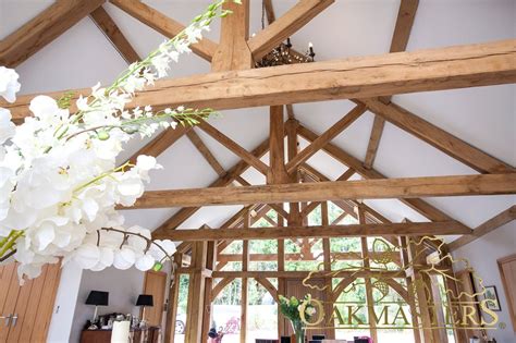 Vaulted ceilings are also perfect for adding. King post trusses and open vaulted ceilings - Oakmasters