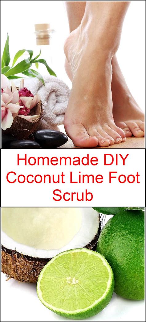 Diy Coconut Lime Foot Scrub Is Very Important For Your Feet It Will