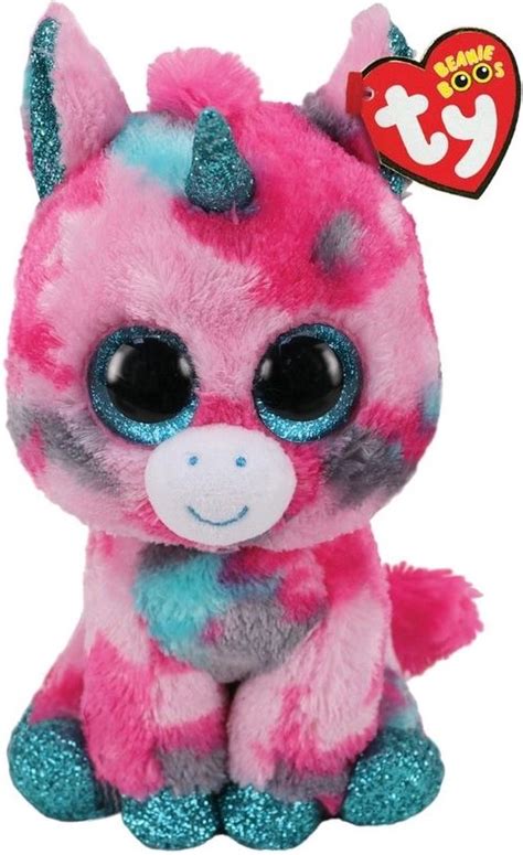 Ty Knuffel Beanie Boo S Gumball Unicorn And Cassidy Cat