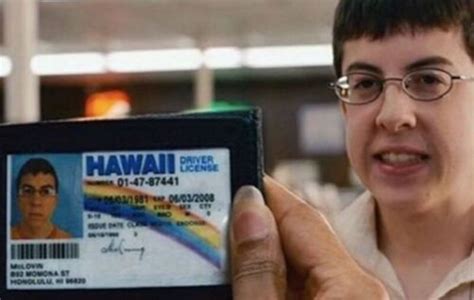 Mclovin Fake Id Card Hawaii Hi Drivers License Superbad Super Bad Movie