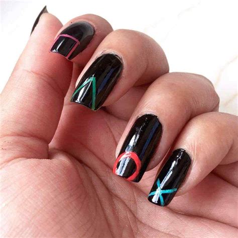 Მანიკურის სალონი ში chicago, illinois. +80 Diseños de uñas decoradas color negro | Decoración de Uñas - Nail Art - Uñas decoradas - Part 6