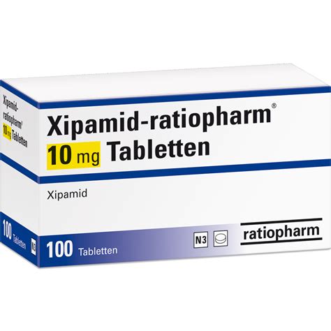 Xipamid Ratiopharm® 10 Mg Tabletten Ratiopharm Gmbh