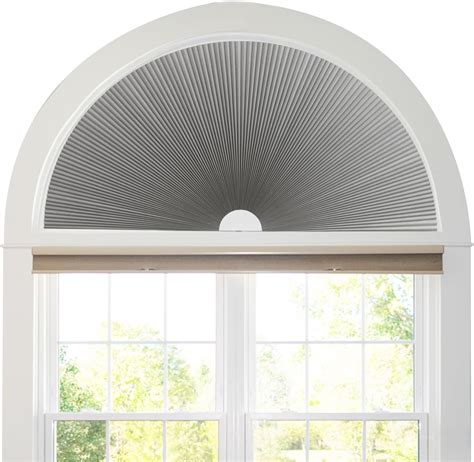 Jdall Half Circle Cellular Honeycomb Pleated Blinds For