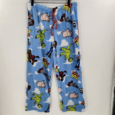 Disney Intimates And Sleepwear Disney Toy Story Fleece Pajama Pants Medium Soft Cozy Comfy