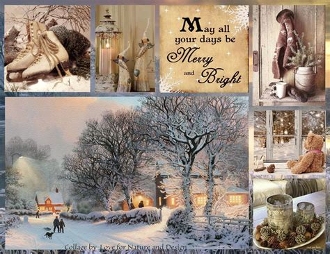 Pin By Mari Ann On My Collages Winter Scenes Christmas Collage