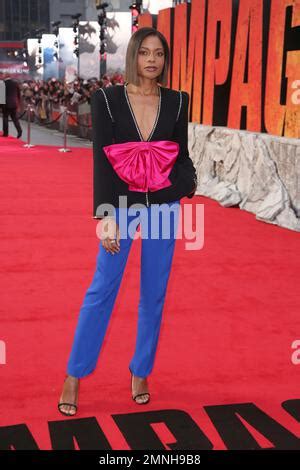 Actress Naomie Harris Poses For Photographers Upon Arrival At The