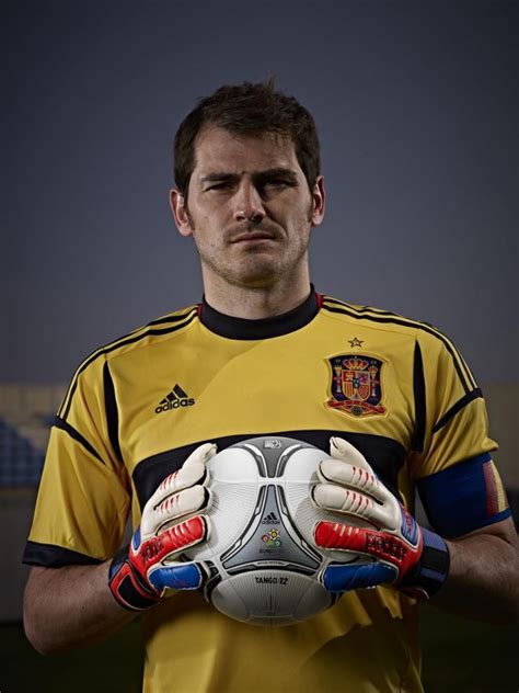 Iker Casillasportero Del Real Madrid Y De La Seleccion Española Iker