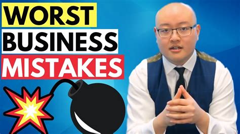 3 Dumb Mistakes Ive Made As An Entrepreneur And How To Avoid Them Youtube