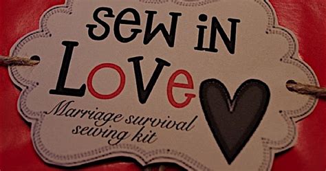 Creative Tryals Sew In Love Marriage Survival Sewing Kit