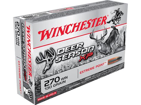 Winchester Deer Season Xp 270 Winchester Ammo 130 Grain Winchester