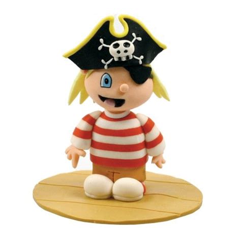 $9.08 £6.59 a$11.91 ca$11.42 €7.71 email me view. Claydough Pirate Boy Cake Topper Decoration | Pirate cake