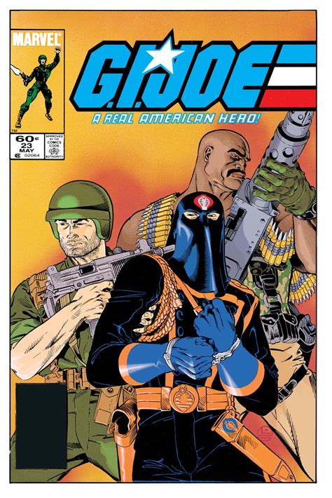 Marvel Comics Of The 1980s 198485 Gi Joe Covers By Michael Golden
