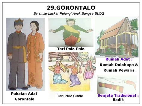 Pakaian Rumah Adat Taraian Serta Peta 34 PROPINSI DI INDONESIA SD