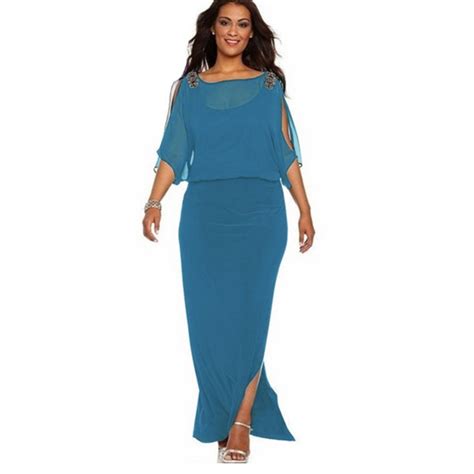 New Summer Women Solid Color Maxi Dress Short Sleeve Long Dresses In
