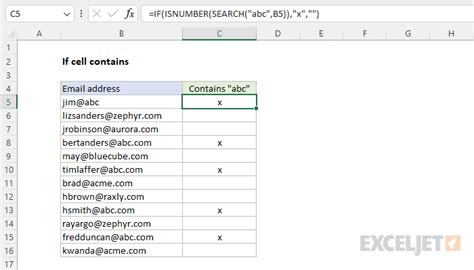 If Cell Contains Excel Formula Exceljet