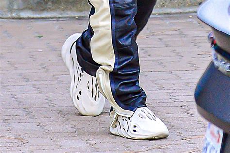 Kanye Wests Yeezy Foam Runners Are The Wildest Part Of His Bold Look