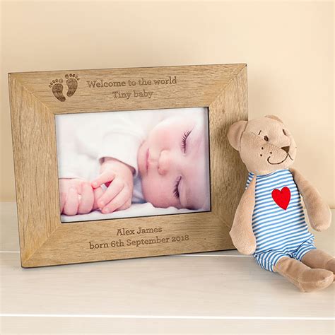 We did not find results for: Personalised Wooden Photo Frame - Baby's Footprints ...