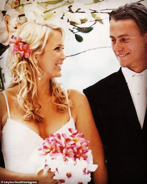 Tennis Ace Lleyton Hewitt Shares A Sweet Tribute To His Wife Bec On Their Th Wedding