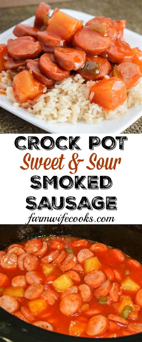 Maybe you would like to learn more about one of these? Crock Pot Sweet and Sour Smoked Sausage