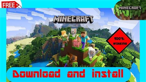 How To Download And Install Minecraft Free 100 Working Youtube