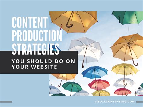 Content Production Strategies You Should Do On Your Website Visual