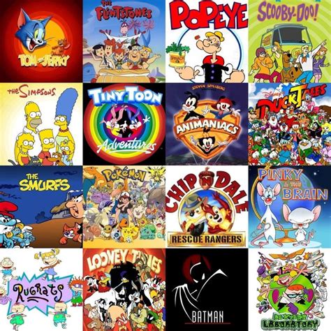Some Of The Cartoons I Grew Up With And That I Liked The Most During The 90s And Early 00s 📺 Which