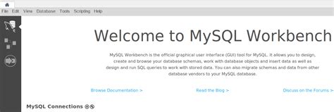 Workbench For Mysql Install In Ways Taste The Linux