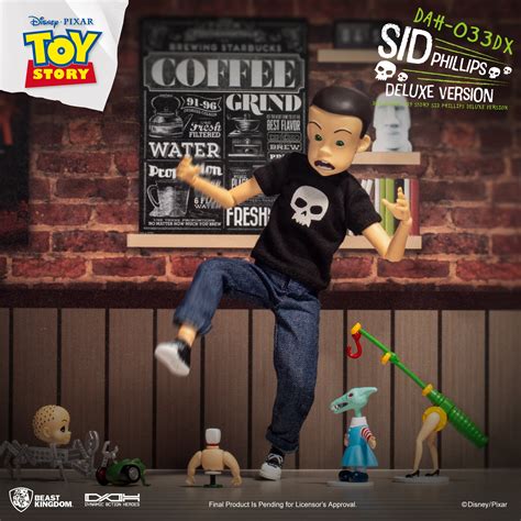 Beast Kingdom Dah 033dx Disney Pixar Toy Story Sid Phillips 19 Scale