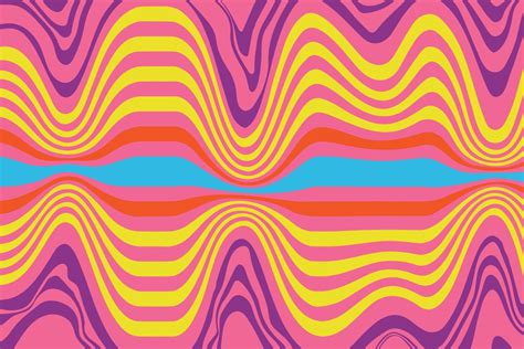 Flat Abstract Psychedelic Groovy Background 7718261 Vector Art At Vecteezy