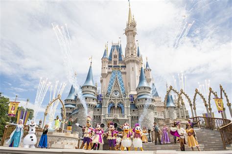 The Magic Kingdom Theme Park At Disney World