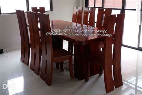 Philippine Dining Table Set Chealsea Dining Table 6 Dining Chairs