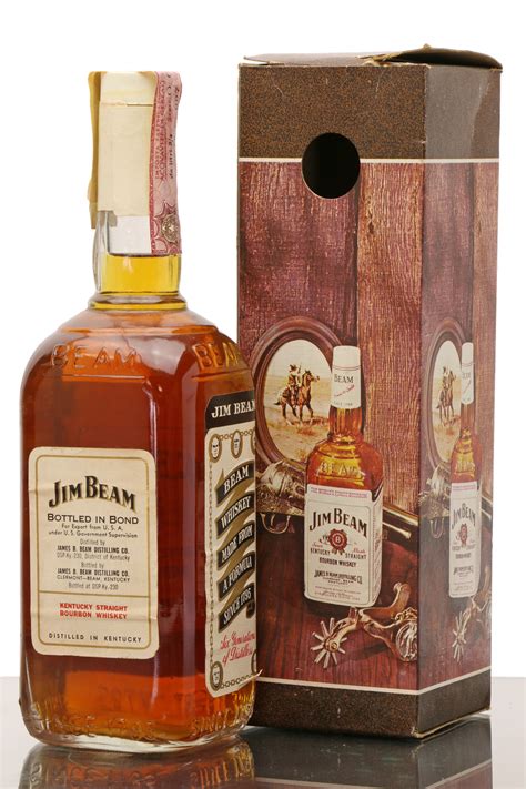 Jim Beam Kentucky Straight Bourbon 1970s Just Whisky Auctions