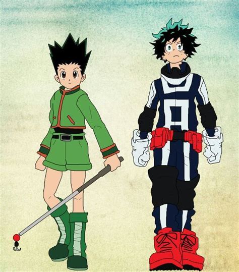 Izuku Current Vs Gon Freecs From Beginnng Who Would Win Anime Amino