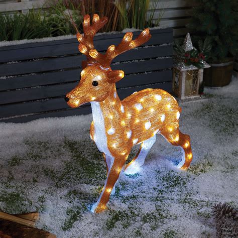 73cm Acrylic Reindeer