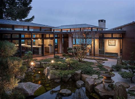 Hidden Cove Residence By Stuart Silk Homeadore Japanese Courtyard