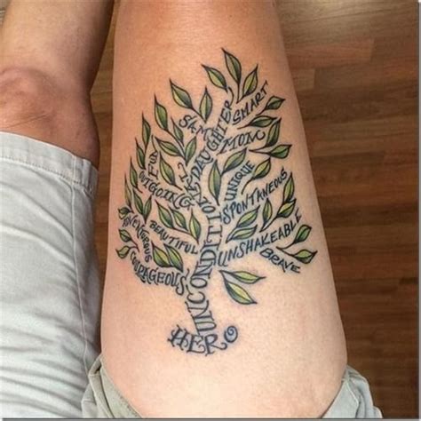 Tatuaje Árbol Genealógicos Árbol Genealógico