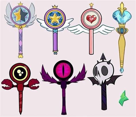 The Royal Wands From Star Vs The Forces Of Evil Force Of Evil Star