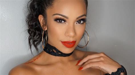 Erica Mena Flaunts Her Bare Face And Fans Are Completely In Love With Her Lips And Eyebrows