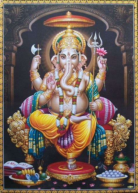 Sri Ganesh Ganesha Lord Ganesha Paintings