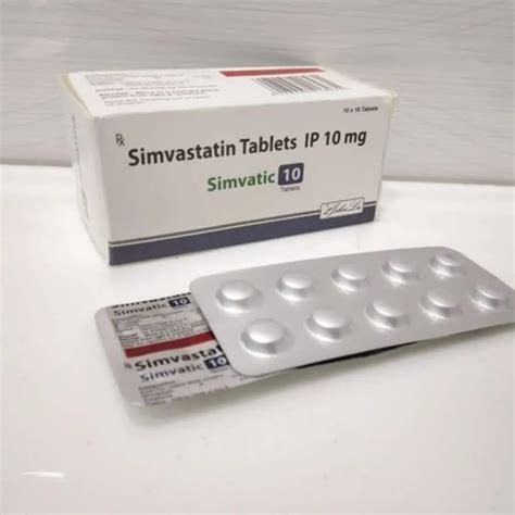 Simvastatin 10 Mg Tablet Treatment To Lower Cholesterol Grade