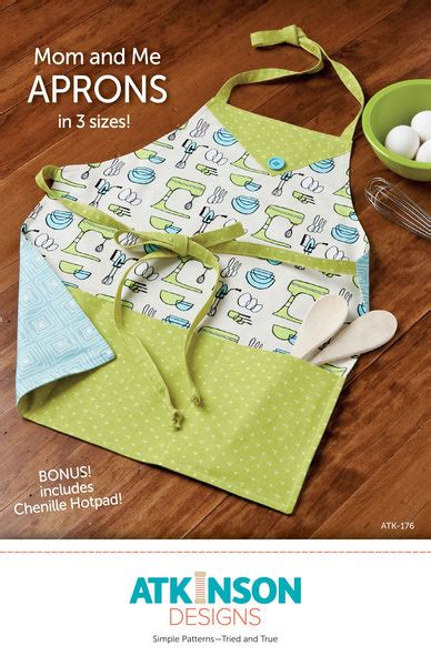mom and me aprons pattern atkinson designs