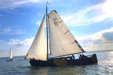 Classic Dutch Tjalk Sailing Barge 15m 1896 Kent Boats And Outboards