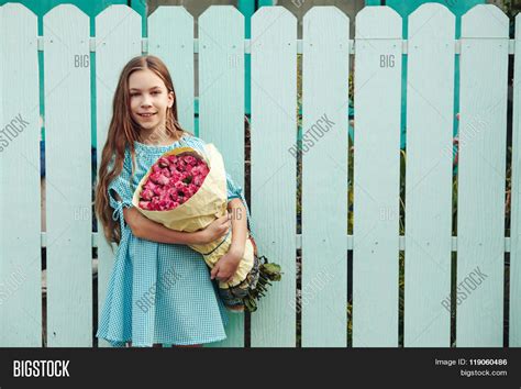 Tween Girl Holding Image And Photo Free Trial Bigstock