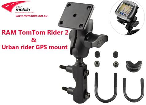 Ram Gps 2 X 17 Square Base With 1 Ball For Tomtom Bridgerider 2