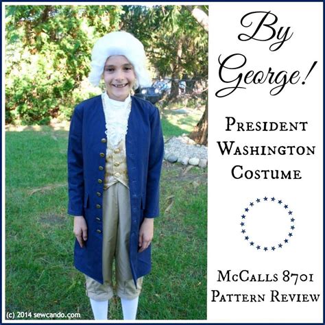 Halloween George Washington And Mccalls 8701 Pattern Review With Images