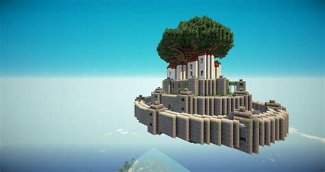 Sky Fortress Laputa Shader Mod Minecraft