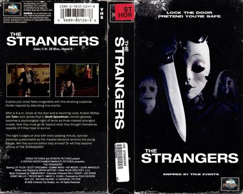 The Strangers Retro Vhs Cover Suspense Thriller Horror Movie Posters