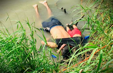 Imágenes Del Salvadoreño Y Su Hija Ahogados En El Río Bravo Provoca